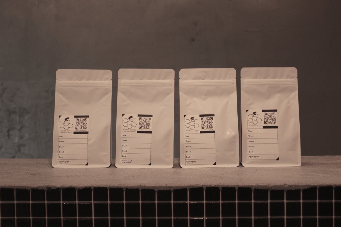 3000円 焙煎豆福袋セット(100g×4種+ドリンク券)