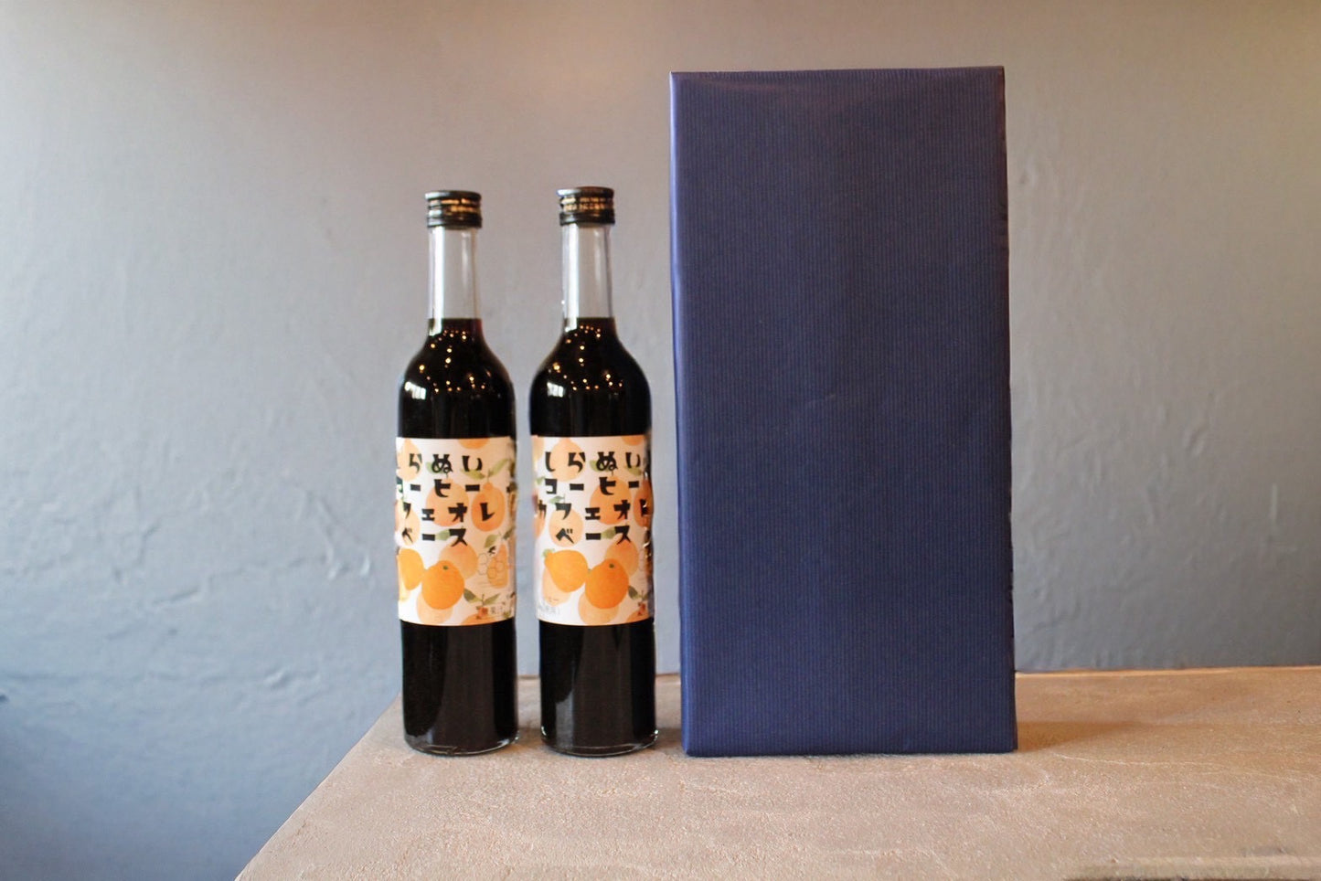 Set hadiah kothak 2 botol Cafe au Lait Base