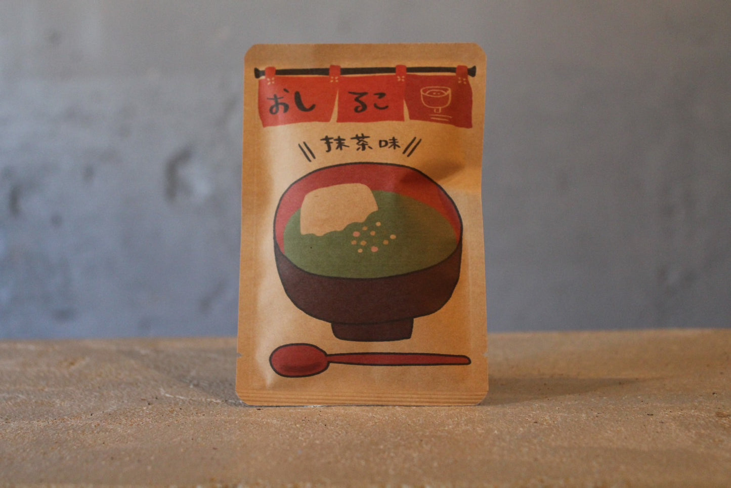 おしるこ　抹茶